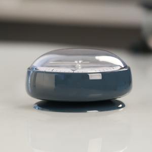 Mini 7cm <span class=keywords><strong>horloge</strong></span> à Quartz aiguille Anti-buée verre étanche abstrait salon cuisine <span class=keywords><strong>salle</strong></span> <span class=keywords><strong>de</strong></span> <span class=keywords><strong>bain</strong></span> toilette <span class=keywords><strong>horloge</strong></span> murale <span class=keywords><strong>ventouse</strong></span> - Product Image 3