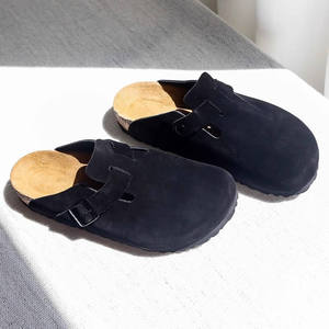 Pantoufles d'été confortables pour hommes et femmes de la célèbre marque de créateurs, <span class=keywords><strong>sabots</strong></span> en cuir véritable - Product Image 2