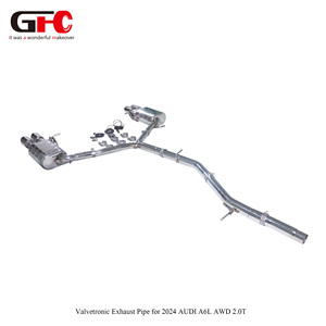 Tubo de Escape Valvetronic Catback para Audi A6L 2.0T AWD GFC 2024, Silenciador para Sonido de Auto Deportivo - Product Image 3