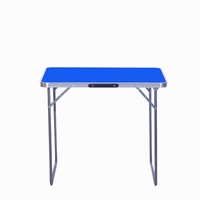 Table de camping pliable portable, table pliante compacte en aluminium pour pique-nique, barbecue, plage, fête, maison, bureau, utilisation en espace restreint