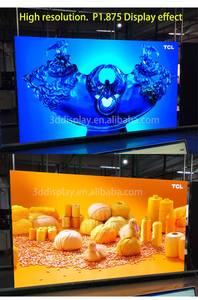 Pantalla de vídeo curvada para interiores, Led P2.5 pared de vídeo, <span class=keywords><strong>anuncios</strong></span>, pantalla Led, tablero Led - Product Image 2