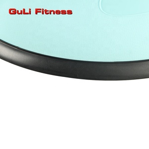 บอลล์โยคะปรับความสมดุลได้ครึ่งลูก,ลูกบาสเก็ตบอลทำจาก PVC โลโก้ออกแบบได้ตามต้องการพร้อมสายวัดความต้านทานและความสมดุลของปั๊ม - Product Image 2