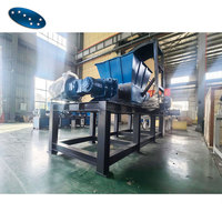 Broyeur à double arbre Sevenstars 800-1000 kg/h pour plastiques, feuilles et fûts en plastique, à vendre
