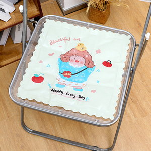 Cojín de asiento refrescante, 36x36cm, diseño de dibujos animados, almohadilla transpirable de verano para uso en oficina y dormitorio - Product Image 4
