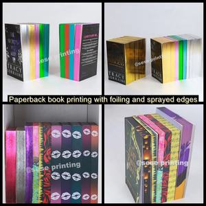 Servizio di stampa di libri in cina pagina bianca con testo con copertina rigida libro in edizione speciale con bordi UV e spruzzati - Product Image 6