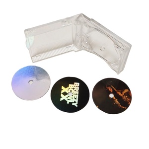 سلسلة مفاتيح مخصصة قابلة للبرمجة لوسائل التواصل الاجتماعي (إنستغرام، يوتيوب) مع هولوغرام وألبوم موسيقي صغير على شكل قرص مدمج مع تقنية NFC - Product Image 5