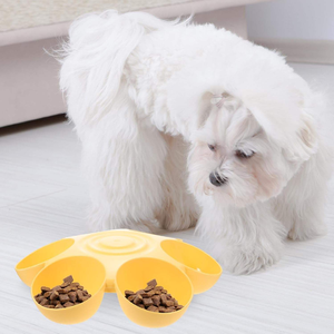 Comedero Lento para Mascotas 6 en 1 con Forma <span class=keywords><strong>de</strong></span> Flor, Tazón <span class=keywords><strong>de</strong></span> Agua <span class=keywords><strong>de</strong></span> Plástico para una <span class=keywords><strong>Dieta</strong></span> Saludable, Accesorios para Viajes <span class=keywords><strong>de</strong></span> Gatos - Product Image 5