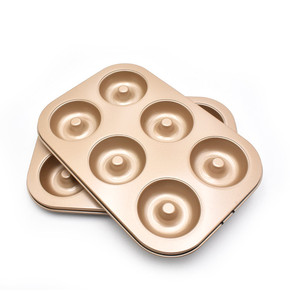 Molde para Donas de Acero al Carbono para Alimentos para Bebés/Pasteles/Gelatina, Molde Antiadherente para Hornear Muffins para la Cocina, para Hornear en la Hora del Té - Product Image 4