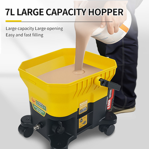 Máy phun sơn không khí 2025, xoay 360 độ, dung tích lớn 7L, dùng được trong nhà và ngoài trời - Product Image 5