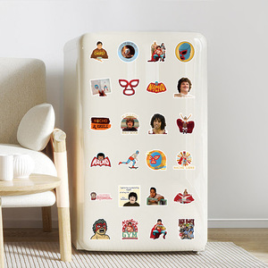 สติกเกอร์หนังตลกนาโช่ ลิเบอร์จากสหรัฐอเมริกา 50 ชิ้น - Product Image 5