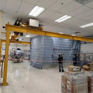 Grúa Puente Eléctrica de Viga Única de 15 Toneladas, Grúa Colgante HD QD Ajustable, Grúa Aérea con Capacidad de Elevación Máxima de 5 Toneladas, Motor - Product Image 5