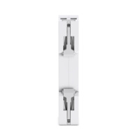 Voltmètre DC 3 voies, mini voltmètre modulaire à LED, stabilisateurs de tension 11V-310V DC, détecteur de tension à montage sur rail DIN, voltmètre Chayo