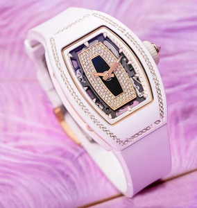 Black/White Ceramic Women Watch Swiss Movement Luxury Female Watch Wholesale - Product Image 6