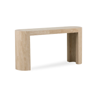 Table console de salon moderne en travertin SHS Nordic Home Decor, meubles de couloir, marbre vert pierre, garantie 1 an