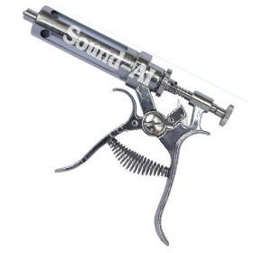 Durable Vétérinaire 50 ml Pistolet Revoler <span class=keywords><strong>Seringue</strong></span> Avec Poignée En Métal - Product Image 3