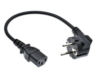 Câble de connecteur d'alimentation d'usine Norme européenne 3 broches Schuko câble de prise d'alimentation eu cordon d'alimentation ca