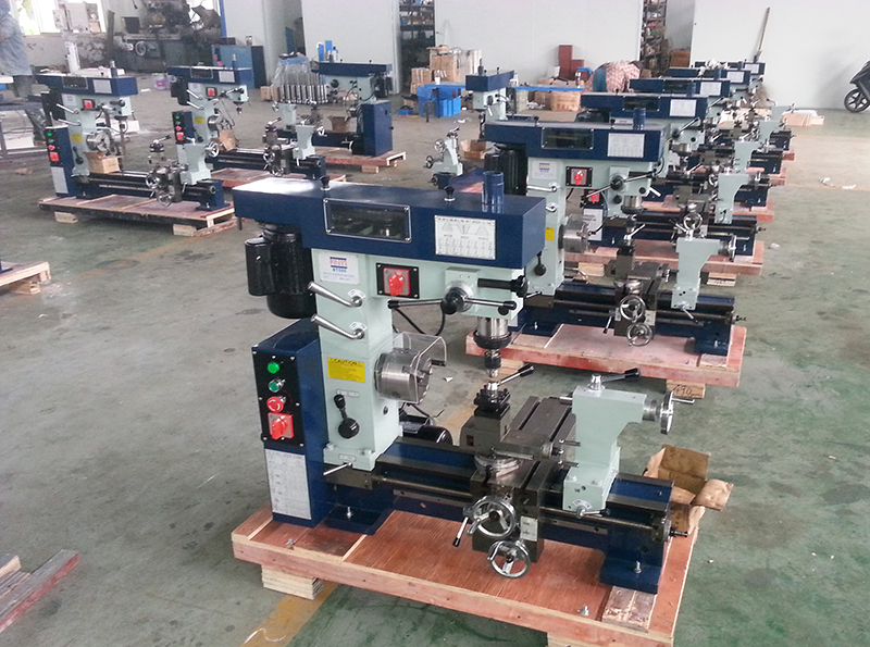 HQ500 combined mini metal lathe machine good quality