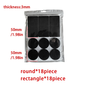 Kesilebilir EVA Mobilya Pedleri - Sert Ahşap, Karo ve Laminat Zeminler için Kendinden Yapışkanlı Zemin Koruyucular, Çizilmez ve Gürültü Azaltıcı - Product Image 3