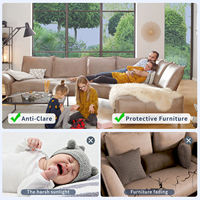 Kaca Film Reflektif Perak Perekat Sendiri 99% Anti UV, Isolasi Panas, Pengontrol Sinar Matahari, Privasi, Nano Keramik untuk Rumah