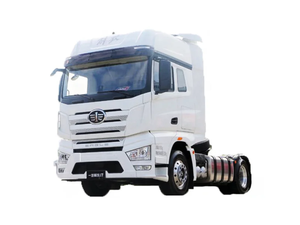 รถบรรทุกหัวลาก FAW J7 รุ่นใหม่ 6x4 เครื่องยนต์ดีเซล Fawde สำหรับงานหนัก มาตรฐานยูโร 5 พร้อมระบบกันสะเทือนแบบลมด้านหลังซ้าย - Product Image 1