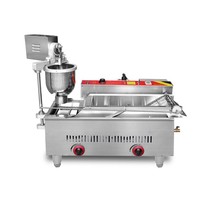 CE Commercial Grand Comptoir 25L En Acier Inoxydable Poulet Dinde Donut Maïs Chien Machine Mini Petit