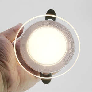 <span class=keywords><strong>Spot</strong></span> encastré LED ultra fin 5W 2835 SMD rond pour <span class=keywords><strong>plafond</strong></span>, éclairage d'ambiance décoratif bleu/rose pour l'intérieur de la maison - Product Image 1