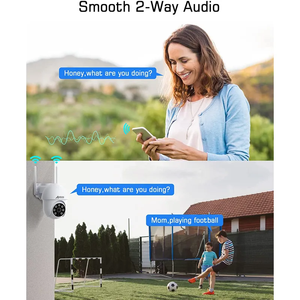 Anran 5MP ngoài trời PTZ 360 độ điều khiển từ xa Spotlight Wifi 3K full HD IP không dây an ninh CCTV Camera - Product Image 4