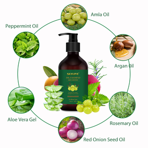 Thời Trang Mới Tinh Khiết Tự Nhiên <span class=keywords><strong>Amla</strong></span> Dầu Mặt Nạ Tóc & Da Đầu Dầu Làm Giảm Chia Kết Thúc Giữ Ẩm Tóc Spa Tăng cường Dầu Gội Bộ - Product Image 3