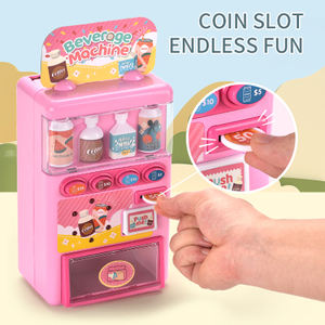 Máquina Expendedora <span class=keywords><strong>de</strong></span> bebidas <span class=keywords><strong>de</strong></span> simulación para niños y niñas, juguete educativo <span class=keywords><strong>de</strong></span> simulación con <span class=keywords><strong>voz</strong></span> automática, colección <span class=keywords><strong>de</strong></span> regalo - Product Image 3