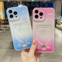 Nouveau Design de peinture étui Transparent avec fente pour carte pour Samsung A30 A31 A51 A52 A71 A72 A73 étui Transparent en TPU pour S22 S23