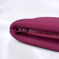Trousse à maquillage personnalisée à bulles soins de la peau gonflés par l'usine OEM Preppy Cute Storage Scuba Toiletry Bag for Women