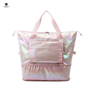 Bolsa multifuncional para ejercicio, yoga y fitness, ligera, para guardar artículos, con separación para ropa seca y mojada, ideal para viajes. - Product Image 1