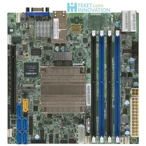 Pour carte mère Supermicro X10SDV-4C-TLN2F intégrée, processeur Intel Xeon D-1521, prise unique FCBGA 1667; 4 cœurs, 8 Threads, 45W