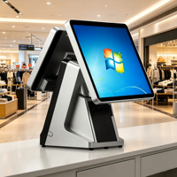 Système de point de vente tout-en-un avec écran tactile de 15 pouces, vente chaude en Chine