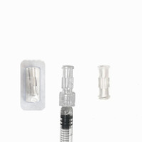 Connecteur en plastique stérile médical, connecteur de seringue Luer, adaptateur Luer Lock, connecteur à filetage Luer