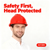 Casque de sécurité renforcé respirant pour chantier de construction en extérieur, casque de travail