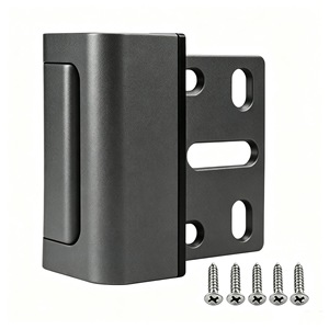 Loquet de porte antivol JYCHardware en alliage d'aluminium, pêne de verrouillage, quincaillerie de sécurité intérieure 7635 - Product Image 5