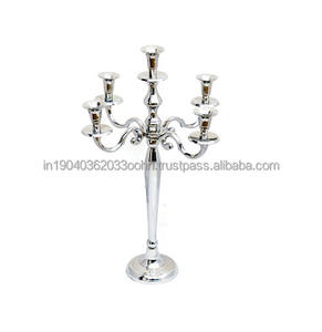 Fabricante de soporte de vela Decoración del hogar Diseño único Soporte de vela de mesa de metal para el hogar y el hotel Metal decorativo - Product Image 5