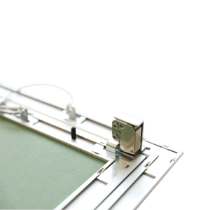 Custom-made Modern Square Aluminum Alloy Gypsum <strong>Ceiling</strong> Inspection <strong>Panel</strong> For Hotels Mall Easy Install Via <strong>Ceiling</strong> Grid 600x600mm - Product Image 3