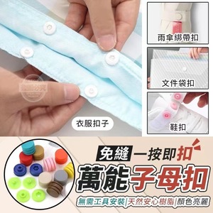 Attaches à pression sans couture pour vêtements de bébé, housses de couette et couvre-lits, une alternative sans outils aux boutons traditionnels et - Product Image 1