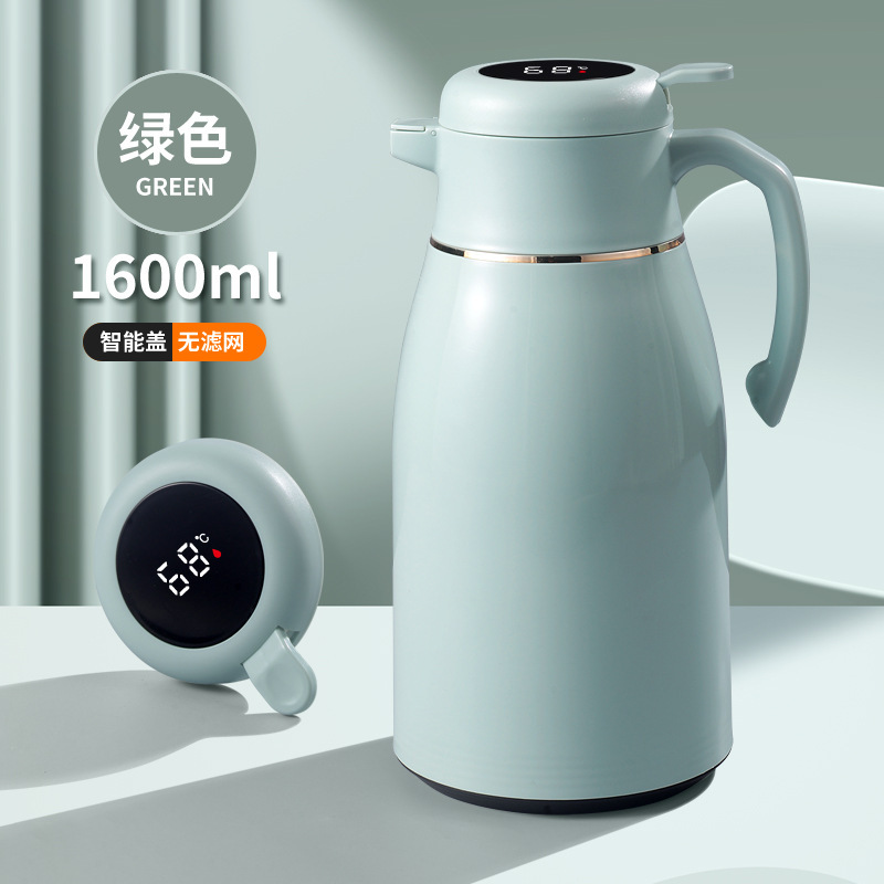 Green - 1600ml [Smart Temperature Display Version]