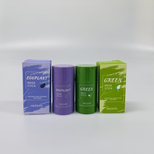 <span class=keywords><strong>Mascarilla</strong></span> Facial en Barra de Arcilla de Té Verde, Exfoliación Suave, Elimina Puntos Negros, Control de Grasa, Cuidado de la Piel, Venta al por Menor - Product Image 2