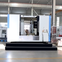 Tour CNC horizontal robuste avec rangée d'outils, machine industrielle CNC Torno