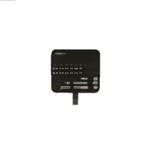 Juego de Herramientas Manuales Multifuncionales HOZAN W-511 de 880g para Electricistas y Bricolaje, 9 Piezas con Estuche Blando, Incluye Vasos y Trinquete - Product Image 3