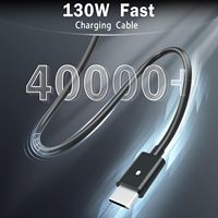 Charger Laptop USB-C 130W Perlindungan OTP DC Baru untuk XPS 15/Precision 5530/5550/5750/3560/3550/Latitude