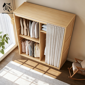 Armario corredizo ecológico personalizado de madera para dormitorio, el mejor precio, MOQ bajo, muebles a medida - Product Image 3