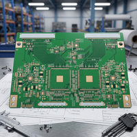 Fabrication de circuits imprimés MAIJING à 2 couches avec finition de surface ENIG HASL, épaisseur de cuivre de 1 oz, taille 6,52 x 9,37 cm
