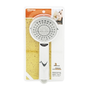 Set Doccia Classico a 3 Funzioni Lucido e Spazzolato da 100mm con Rubinetti Termostatici e Getto Morbido, Finitura Cromata - 13012 - Product Image 1