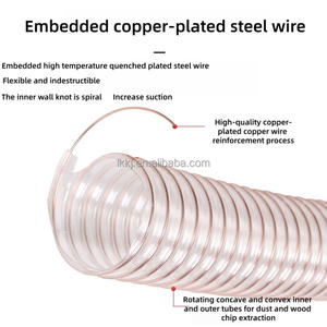 <span class=keywords><strong>Tuyau</strong></span> flexible en polyuréthane haute pression pour aspirateur industriel, conduit d'air, <span class=keywords><strong>tuyau</strong></span> en acier plaqué cuivre, <span class=keywords><strong>tuyau</strong></span> en PU, <span class=keywords><strong>tuyau</strong></span> de ventilation - Product Image 3