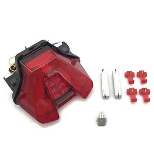 Se adapta a Yamaha MT 07 <span class=keywords><strong>MT07</strong></span> ABS 2021 <span class=keywords><strong>2022</strong></span> 2023 2024, luz trasera LED para motocicleta, señal de giro de freno, luces traseras integradas - Product Image 1